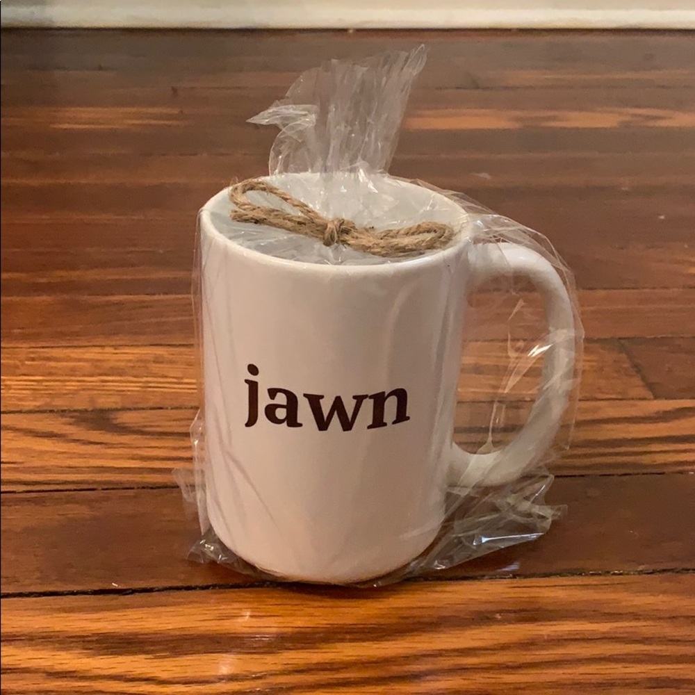 Custom made “jawn” mug